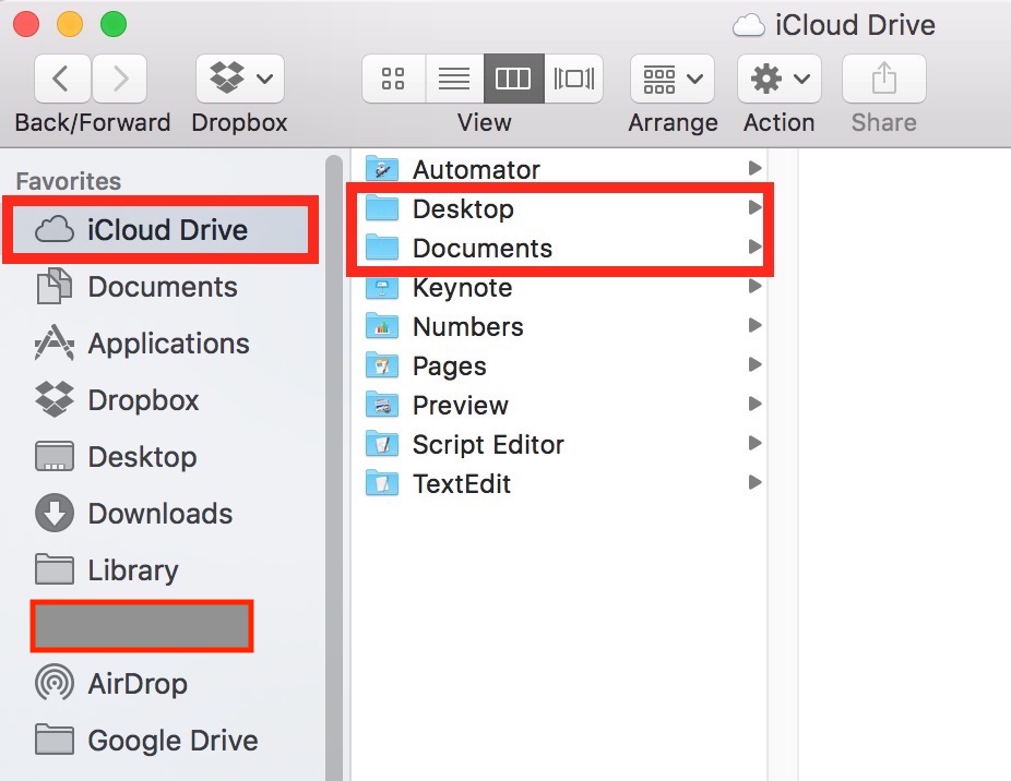 iCloud Documents and Desktop Disabled Durham Academy Office of